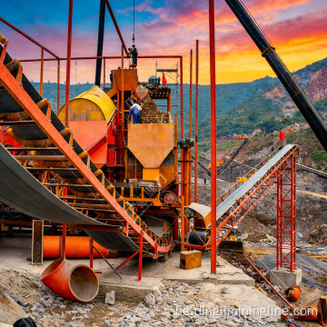 Эфектыўная лінія па вытворчасці пяску і запаўняльнікаў магутнасцю 700 TPH